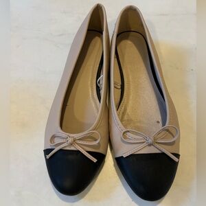 H&M two tone ballerina flats